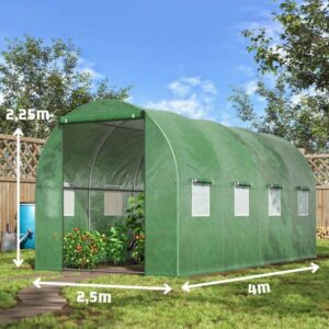 seră 4x2.5x2.25m / Ø26mm / 2 uși