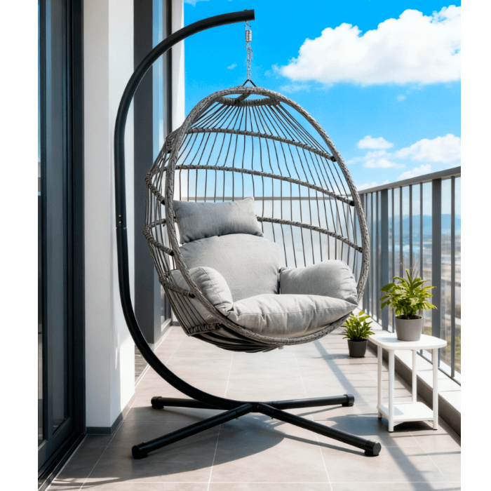 balansoar de tip cocon coco grey