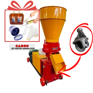 granulator furaje demetra dm 140pro – 3 kw, cu reductor (pro)