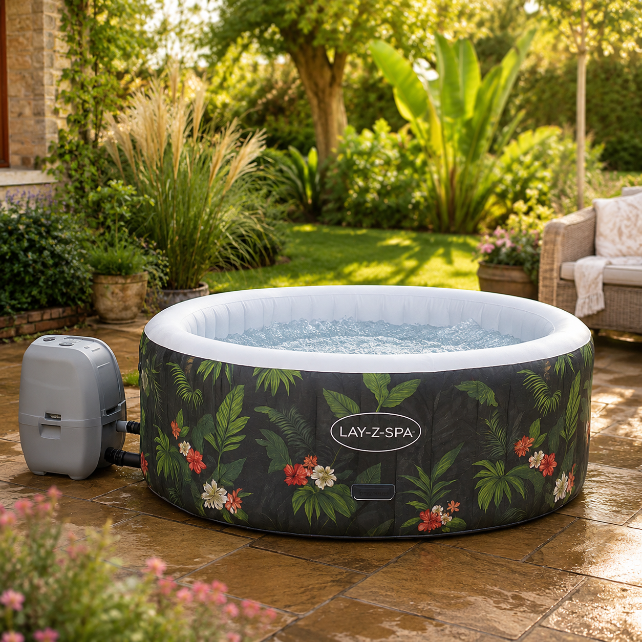 bestway jacuzzi spa aruba airjet 170×66 cm, 605l, 4 persoane bestway jacuzzi spa aruba airjet 170×66 cm, 605l, 4 persoane